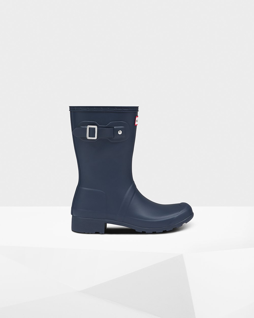 Galochas Curtas Hunter Feminina Azul Marinho - Original Tour Foldable - 47ODCYKJM